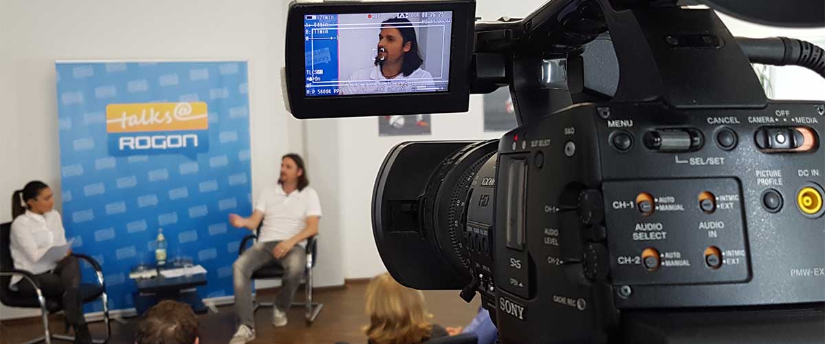 Interviews mit professionellem Set Up